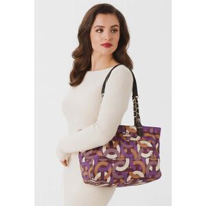 Coach Bag Madison Graphic East West Tote Handbag Purse Shoulder WOMEN'S WOMAN'S